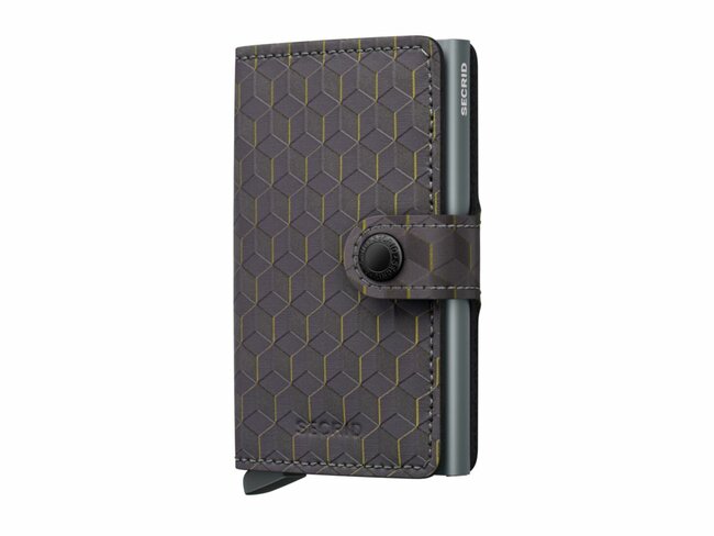 Secrid | Portes-Cartes | Miniwallet | Optical | MOp-Grey Yellow