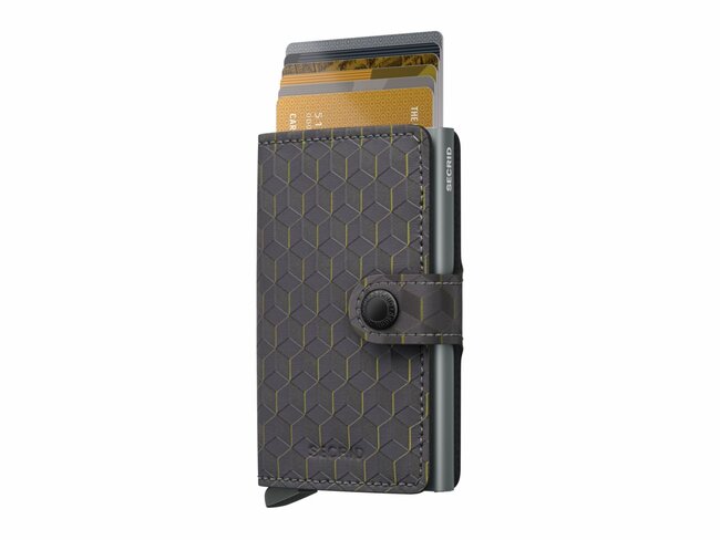 Secrid | Portes-Cartes | Miniwallet | Optical | MOp-Grey Yellow