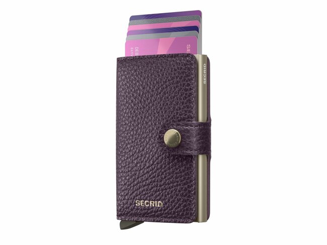 Secrid | Porte-Cartes | Miniwallet | Pebble | MPe-Grape