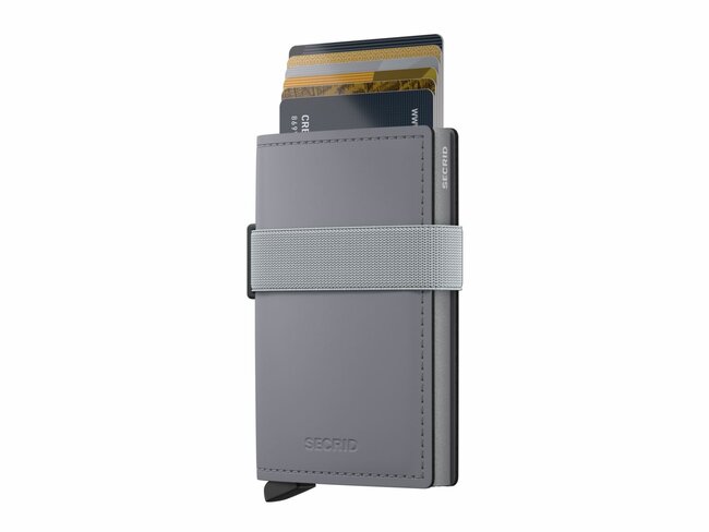 Secrid | Porte-Cartes | Bandwallet | Matte | BMa-Grey-Grey