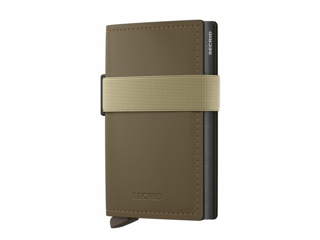 Secrid | Porte-Cartes | Bandwallet | Matte | BMa-Earth-Beige