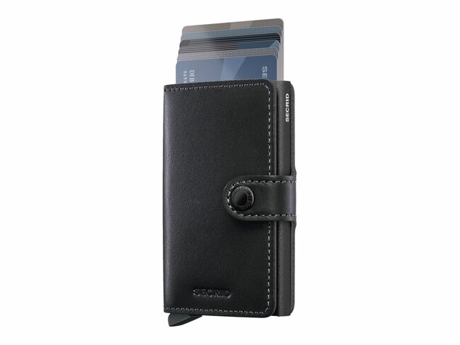 Secrid | Porte-Cartes | Miniwallet | Poudre Noire | Original | MPc-Black