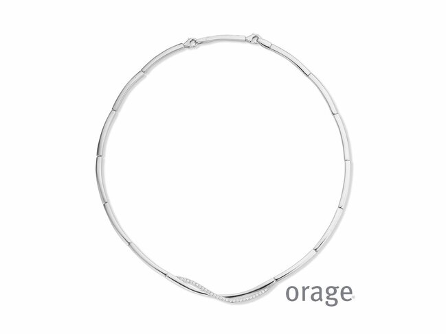 Orage | Collier | Argent | Oxyde De Zirconium | AR020 Orage | Collier | Argent | Oxyde De Zirconium | AR020