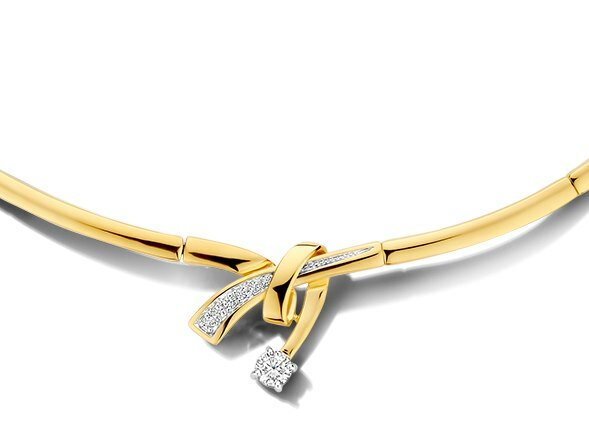 Orage | Collier | Plaqué Or | Oxyde De Zirconium | BA317 Orage | Collier | Plaqué Or | Oxyde De Zirconium | BA317