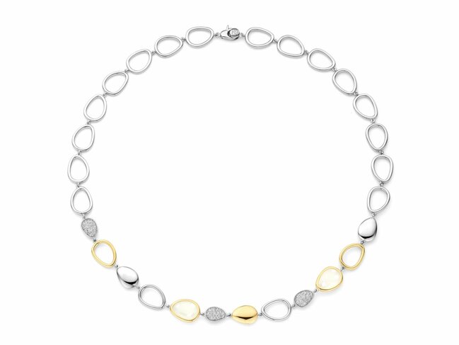 Ti Sento | Collier | Argent | Bicolore | Oxyde de Zirconium | 34101MW