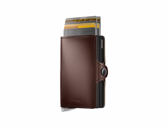 Secrid | Porte-Cartes | Premium | Miniwallet | Dusk | MDu-Dark Brown+