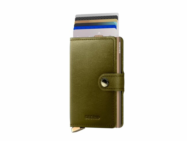 Secrid | Porte-Cartes | Premium | Miniwallet | Dusk | MDu-Olive+