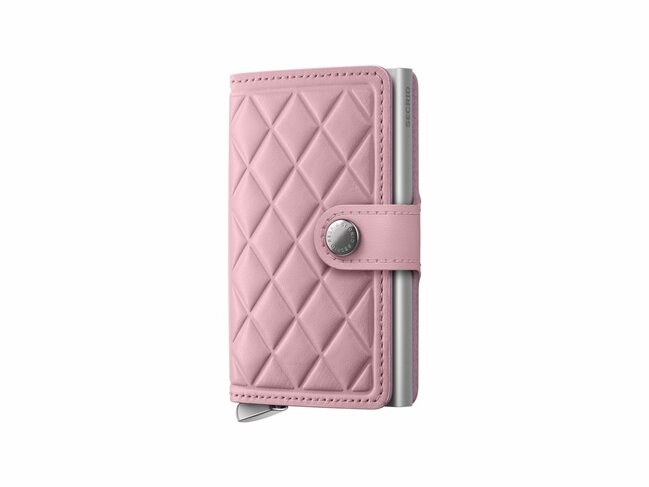 Secrid | Porte-Cartes | Premium | Miniwallet | Emboss Diamond | MEd-Rose+