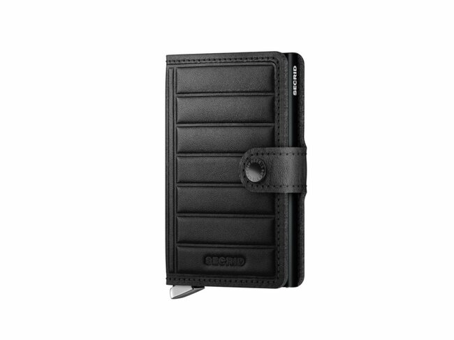 Secrid | Porte-Cartes | Miniwallet | Premium | Emboss Lines | MEl-Black+