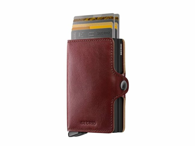Secrid | Porte-Cartes | Premium | Twinwallet | Basco | TBc-Brown+
