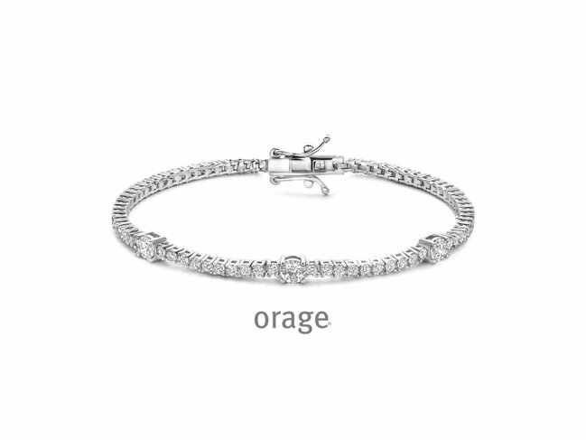 Orage | Bracelet | Argent | Oxyde de Zirconium |BB026 Orage | Bracelet | Argent | Oxyde de Zirconium |BB026