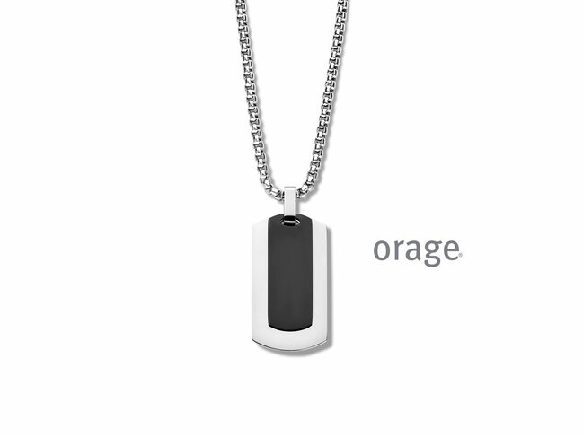 Orage | Collier | Homme | Acier Inoxydable | BB096 Orage | Collier | Homme | Acier Inoxydable | BB096