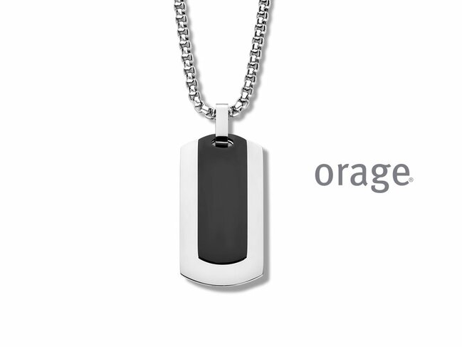 Orage | Collier | Homme | Acier Inoxydable | BB096 Orage | Collier | Homme | Acier Inoxydable | BB096