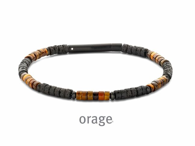 Loumya Steel | Bracelet | Homme | Acier Inoxydable | Pierres Naturelles | BB106 Loumya Steel | Bracelet | Homme | Acier Inoxydable | Pierres Naturelles | BB106