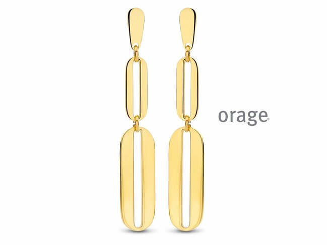 Loumya Steel | Boucles d'Oreilles | Acier Inoxydable | Doré | BB120 Loumya Steel | Boucles d'Oreilles | Acier Inoxydable | Doré | BB120