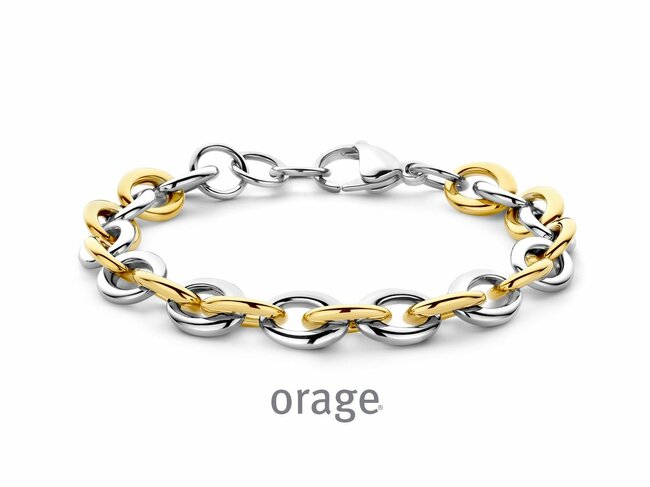 Orage | Bracelet | Acier Inoxydable | Bicolore | BB125 Orage | Bracelet | Acier Inoxydable | Bicolore | BB125