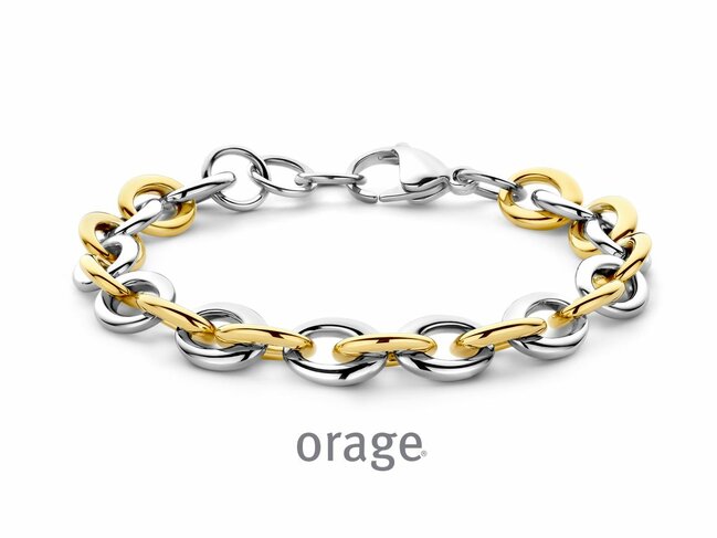 Orage | Bracelet | Acier Inoxydable | Bicolore | BB125 Orage | Bracelet | Acier Inoxydable | Bicolore | BB125