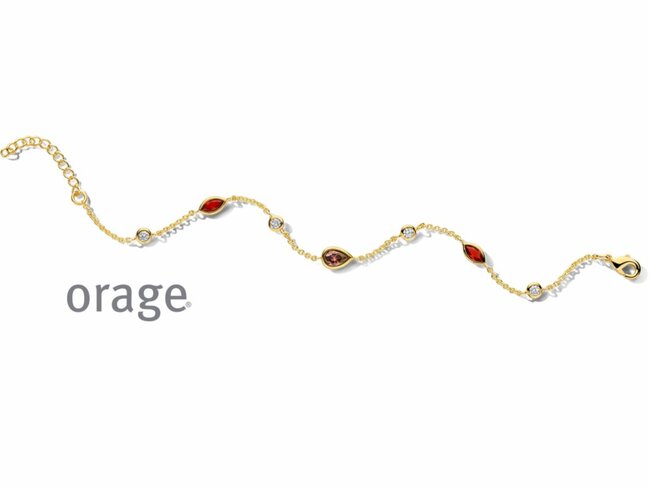 Orage | Bracelet | Plaqué Or | Oxyde de Zirconium | BB162 Orage | Bracelet | Plaqué Or | Oxyde de Zirconium | BB162