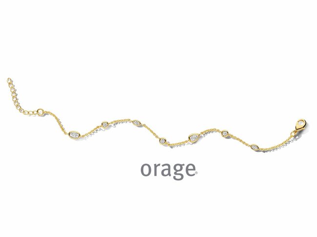 Orage | Bracelet | Plaqué Or | Oxyde de Zirconium | BB163 Orage | Bracelet | Plaqué Or | Oxyde de Zirconium | BB163