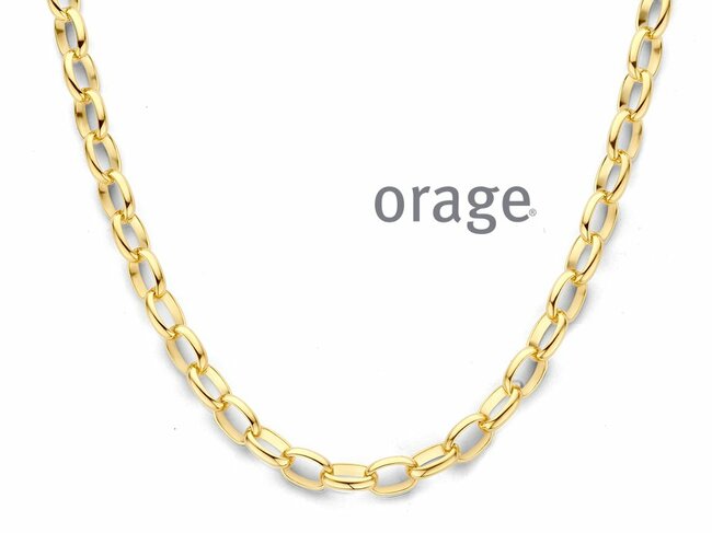 Orage | Collier | Plaqué Or | Oxyde de Zirconium | BB181 Orage | Collier | Plaqué Or | Oxyde de Zirconium | BB181