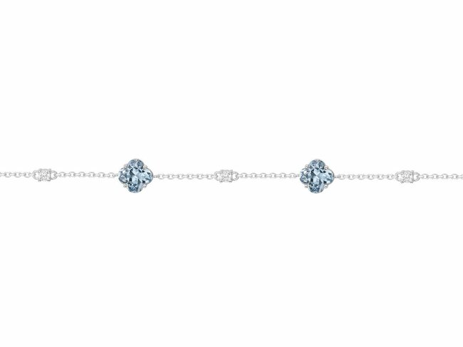 Griffe Rouge | Bracelet | Argent | Oxyde de Zirconium | Bleu Topaze | 80300008 Griffe Rouge | Bracelet | Argent | Oxyde de Zirconium | Bleu Topaze | 80300008