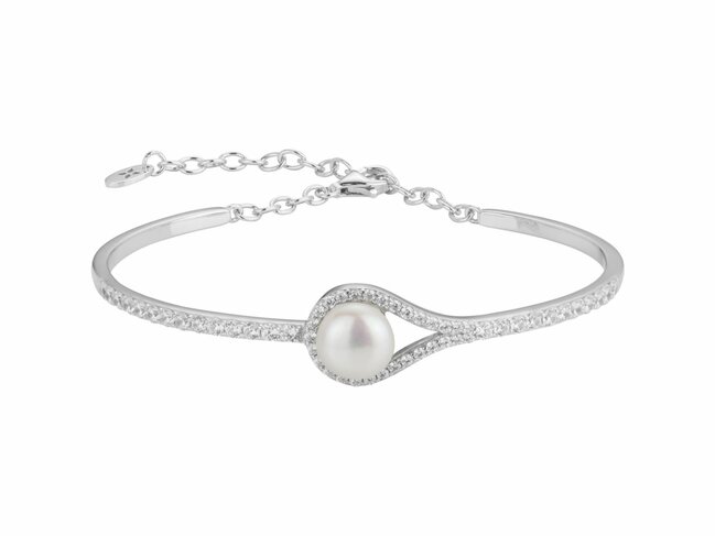Griffe Rouge | Bracelet | Esclave | Oxyde de Zirconium | Perle d'Eau Douce | 80300013 Griffe Rouge | Bracelet | Esclave | Oxyde de Zirconium | Perle d'Eau Douce | 80300013