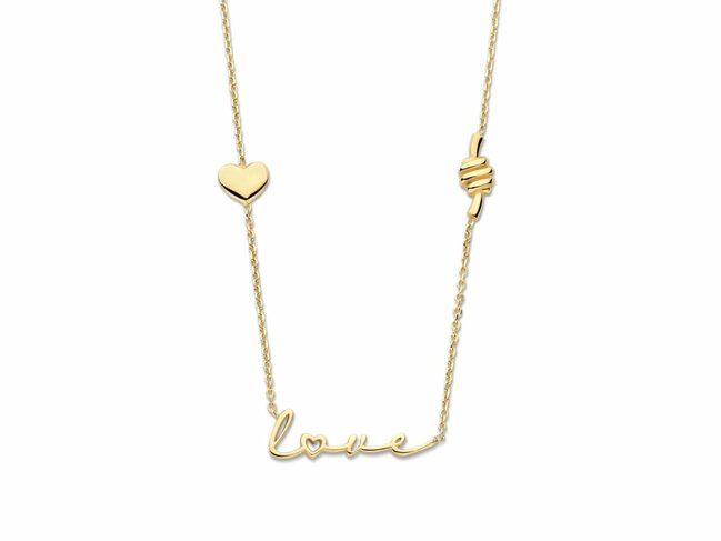 Naiomy Silver | Collier | Plaqué Or | Love | N5Q60 Naiomy Silver | Collier | Plaqué Or | Love | N5Q60