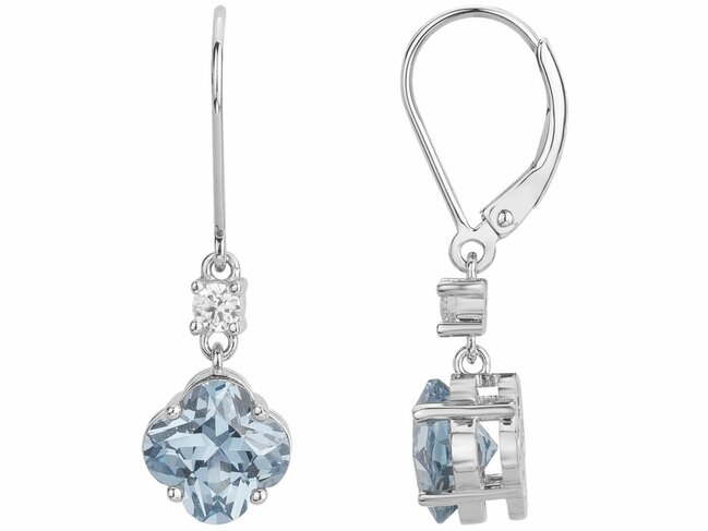 Griffe Rouge | Boucles d'Oreilles | Argent | Oxyde de Zirconium | Bleu Topaze80400011 Griffe Rouge | Boucles d'Oreilles | Argent | Oxyde de Zirconium | Bleu Topaze80400011