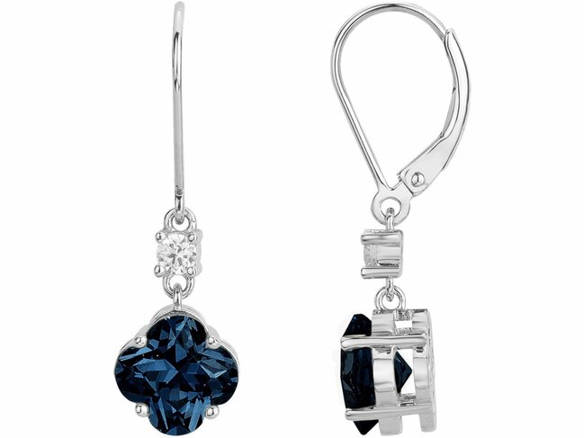 Griffe Rouge | Boucles d'Oreilles | Argent | Oxyde de Zirconium | Bleu | 80400025 Griffe Rouge | Boucles d'Oreilles | Argent | Oxyde de Zirconium | Bleu | 80400025