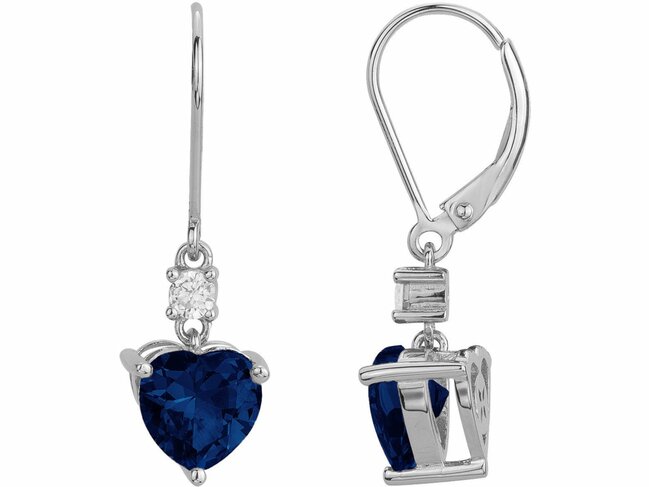 Griffe Rouge | Boucles d'Oreilles | Argent | Oxyde de Zirconium | Bleu | 80400028 Griffe Rouge | Boucles d'Oreilles | Argent | Oxyde de Zirconium | Bleu | 80400028