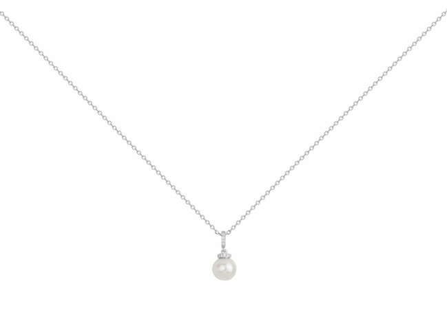 Griffe Rouge | Collier | Argent | Oxyde de Zirconium | Perle d'Eau Douce | 80700029 Griffe Rouge | Collier | Argent | Oxyde de Zirconium | Perle d'Eau Douce | 80700029