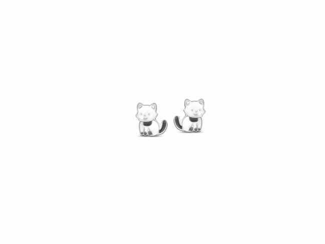 N.Princess | Boucles d'Oreilles | Argent | Chat | PB078 N.Princess | Boucles d'Oreilles | Argent | Chat | PB078