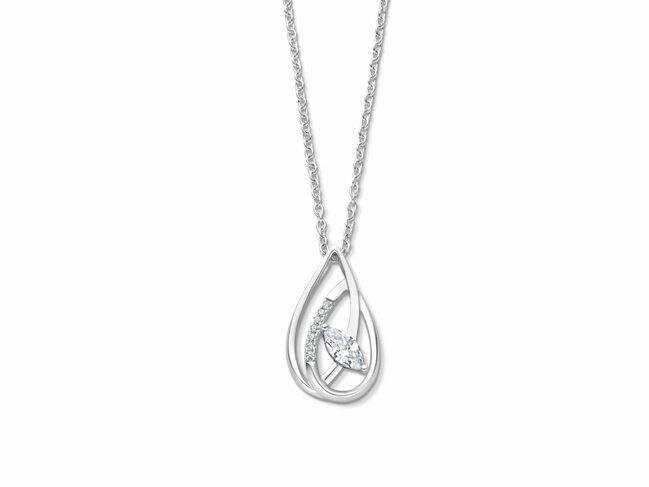 Naiomy Silver | Collier | Argent | Oxyde de Zirconium | N5P73 Naiomy Silver | Collier | Argent | Oxyde de Zirconium | N5P73