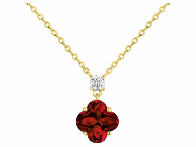 Griffe Rouge | Collier | Plaqué Or | Oxyde de Zirconium | Rouge | 86700027 Griffe Rouge | Collier | Plaqué Or | Oxyde de Zirconium | Rouge | 86700027