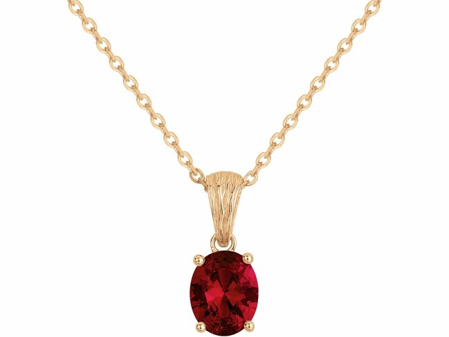 Griffe Rouge | Collier | Plaqué Or | Oxyde de Zirconium | Rouge | 86700031 Griffe Rouge | Collier | Plaqué Or | Oxyde de Zirconium | Rouge | 86700031