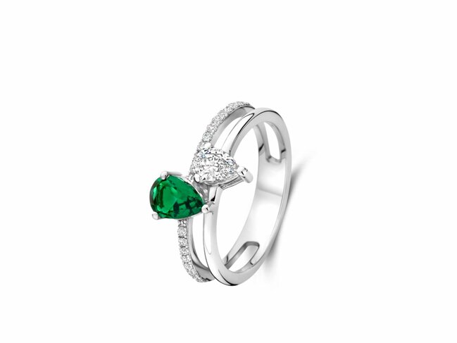 Naiomy Silver | Bague | Argent | Oxyde de Zirconium | N5L51 Naiomy Silver | Bague | Argent | Oxyde de Zirconium | N5L51