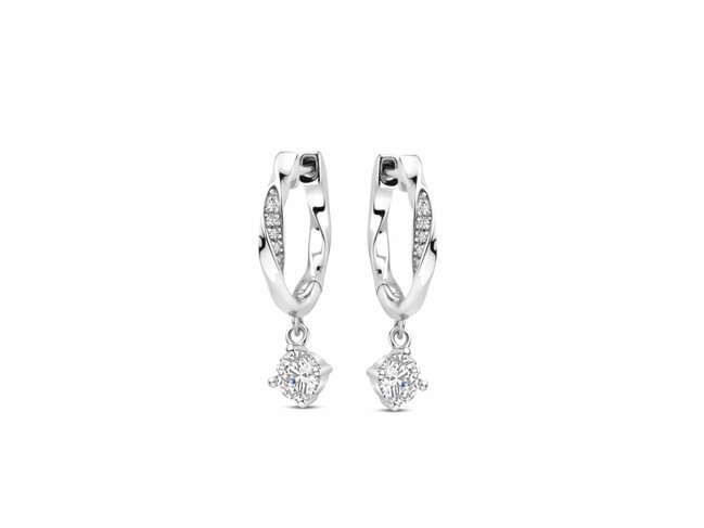 Naiomy Silver | Boucles d'Oreilles | Argent | Oxyde de Zirconium | N5N72 Naiomy Silver | Boucles d'Oreilles | Argent | Oxyde de Zirconium | N5N72