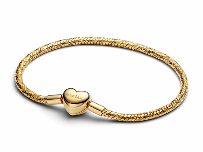Pandora | Bracelet | Pandora Moments | Plaqué Or | Coeur | 564236C00 Pandora | Bracelet | Pandora Moments | Plaqué Or | Coeur | 564236C00