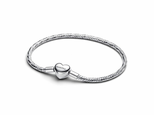 Pandora | Bracelet | Pandora Moments | Argent | Coeur | 594236C00 Pandora | Bracelet | Pandora Moments | Argent | Coeur | 594236C00