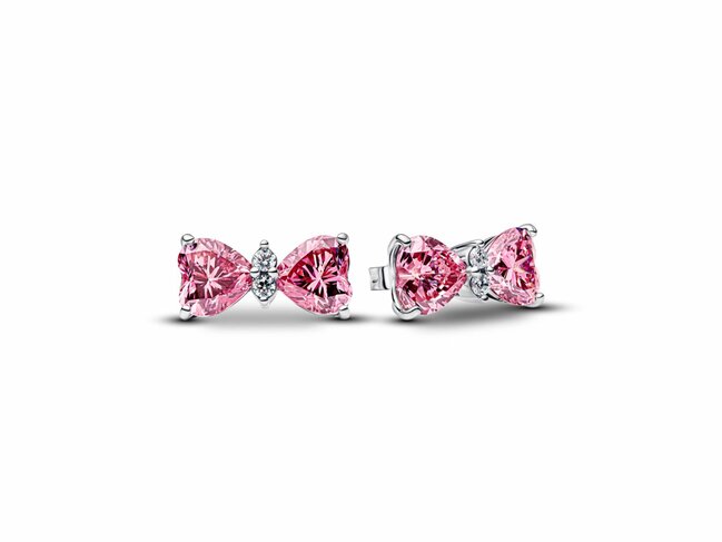 Pandora | Boucles d'Oreilles | Noeuds | Rose | 294265C01 Pandora | Boucles d'Oreilles | Noeuds | Rose | 294265C01