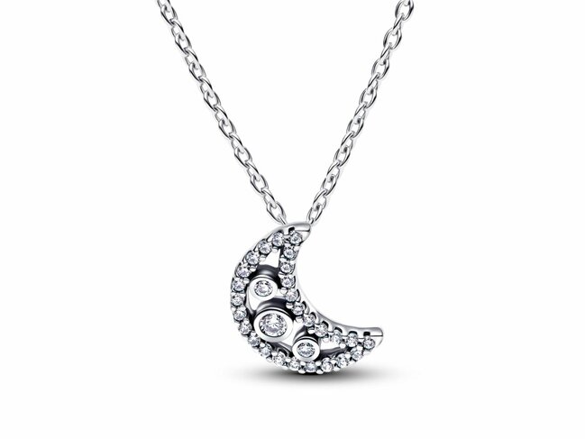 Pandora | Collier | Lune | Oxyde de Zirconium | 394259C01 Pandora | Collier | Lune | Oxyde de Zirconium | 394259C01
