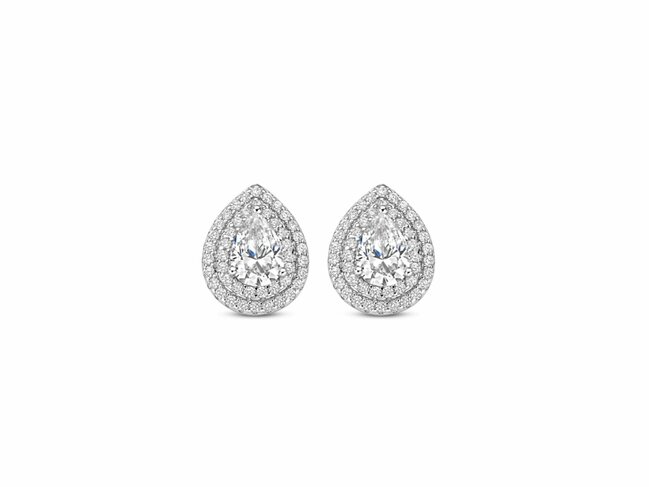 Naiomy Silver | Boucles d'Oreilles | Argent | Oxyde de Zirconium | N5K57