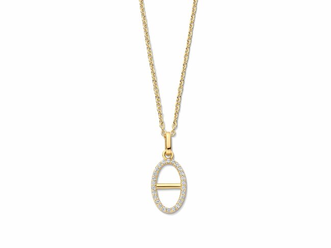 Naiomy Silver | Collier | Plaqué Or | Oxyde de Zirconium | N5P52