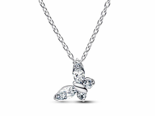 Pandora | Collier | Papillon | Oxyde de Zirconium | 394266C01 Pandora | Collier | Papillon | Oxyde de Zirconium | 394266C01