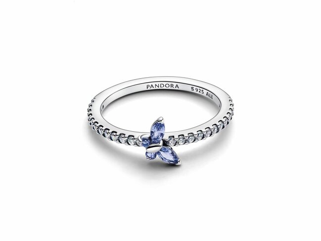 Pandora | Bague | Papillon | Oxyde de Zirconium | Bleu | 194269C01