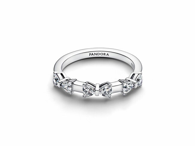 Pandora | Bague | Noeuds | Oxyde de Zirconium | 194233C01