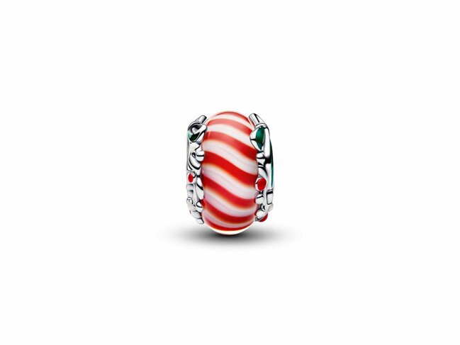 Pandora | Charm | Noël | Verre de Murano | Bonbons | 794252C01 Pandora | Charm | Noël | Verre de Murano | Bonbons | 794252C01