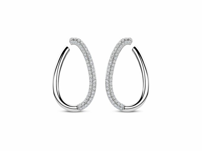 Naiomy Silver | Boucles d'Oreilles | Argent | Oxyde de Zirconium | N5K63 Naiomy Silver | Boucles d'Oreilles | Argent | Oxyde de Zirconium | N5K63