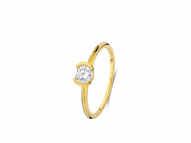 Naiomy Silver | Bague | Plaqué Or | Oxyde de Zirconium | N5N60 Naiomy Silver | Bague | Plaqué Or | Oxyde de Zirconium | N5N60