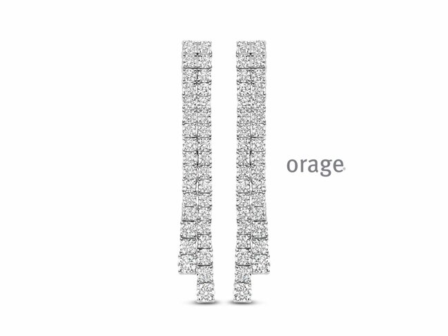 Orage | Boucles d'Oreilles | Argent | Oxyde de Zirconium | BB020 Orage | Boucles d'Oreilles | Argent | Oxyde de Zirconium | BB020